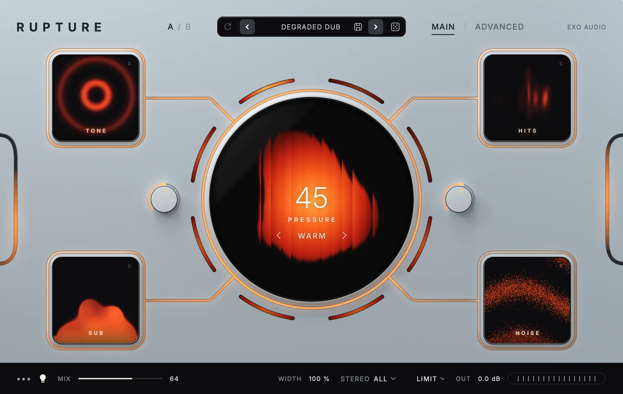RUPTURE MAIN page
